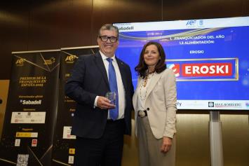 Eroski premio Franquiciador del Año en Alimentación