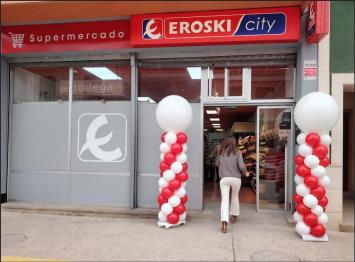 Eroski abre supermercado franquiciado en Fustiñana