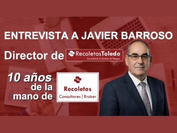 Javier Barroso cumple diez años al frente de la delegación de Recoletos Consultores en Toledo