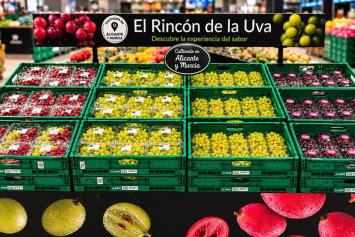 Carrefour lanza 10 nuevas variedades de uva española 