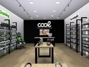 Mostrador tienda franquicia Cool