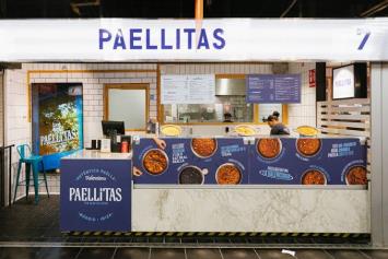 local de franquicia Paellitas tradición